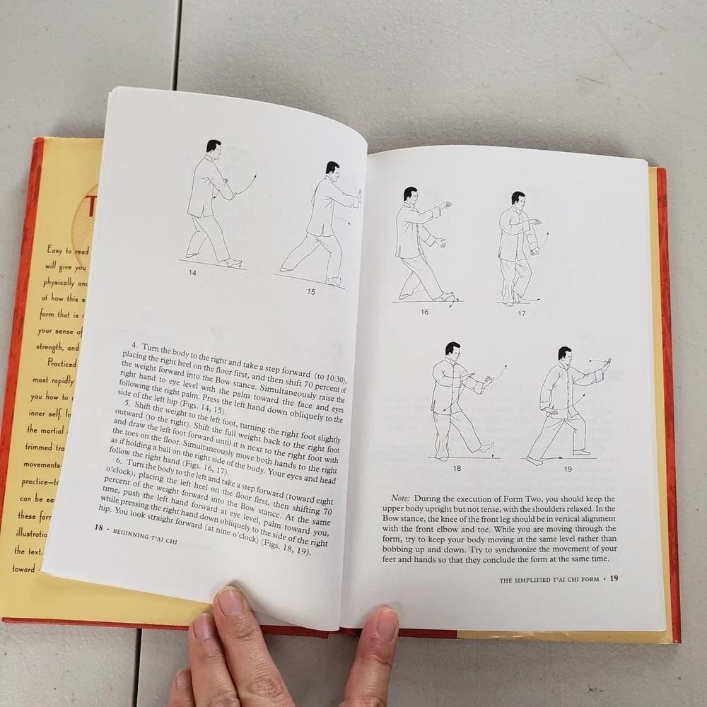 Beginning T'ai Chi Tri Thong Dang Hardcover 1999 Illustrated Tai Chi Guide